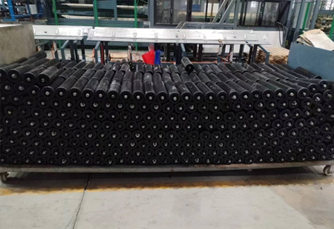 Fiberglass composite roller