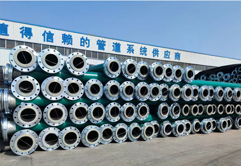 Mining high-pressure reinforced resin pipe