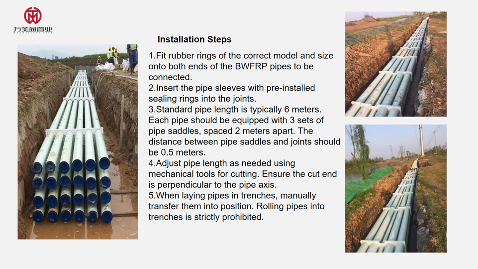 BWFRP pipe